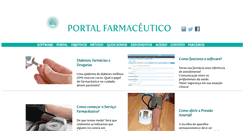 Desktop Screenshot of portalfarmaceutico.com.br